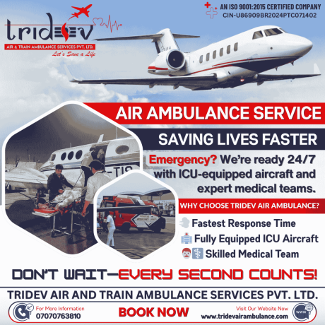 tridev-air-ambulance-service-in-ranchi-247-emergency-patient-transfer-big-0