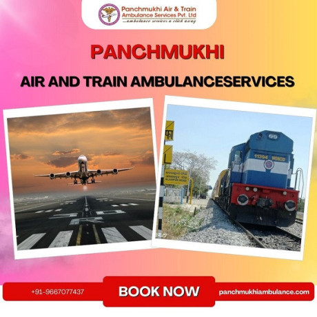 hire-panchmukhi-air-and-train-ambulance-service-in-indore-with-top-grade-icu-setup-big-0