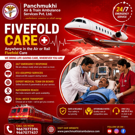 panchmukhi-best-patient-shifting-ambulance-in-ranchi-specialized-rail-ambulance-with-exceptional-features-big-0