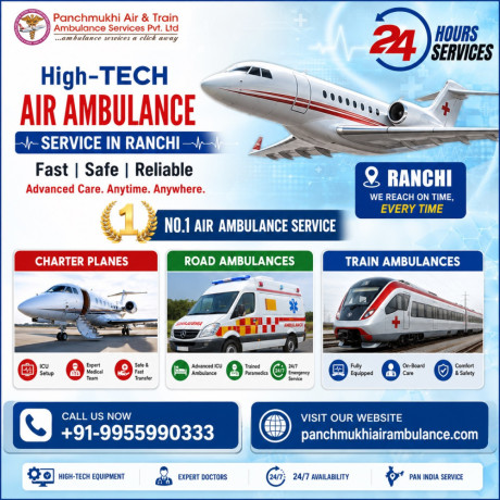 panchmukhi-low-cost-air-ambulance-in-ranchi-expert-medical-team-big-0