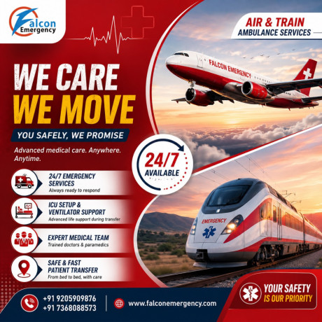 falcon-emergency-train-ambulance-in-ranchi-assured-safety-during-medical-journey-big-0