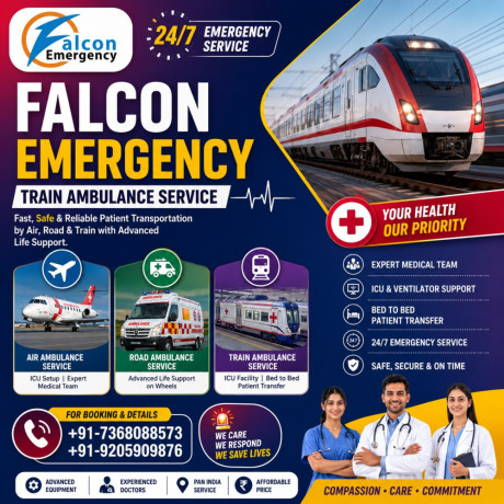 falcon-low-cost-train-ambulance-in-mumbai-professional-medical-transfer-with-icu-support-big-0