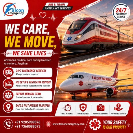 falcon-emergency-affordable-train-ambulance-in-delhi-safe-transfers-with-compassion-big-0