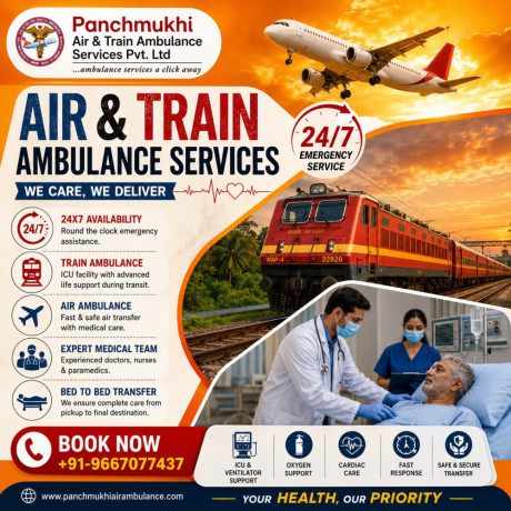 panchmukhi-hi-tech-train-ambulance-from-guwahati-specialized-care-24x7-during-transit-big-0